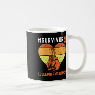 Leukaemia Survivor Blood Cancer Awareness Retro Coffee Mug
