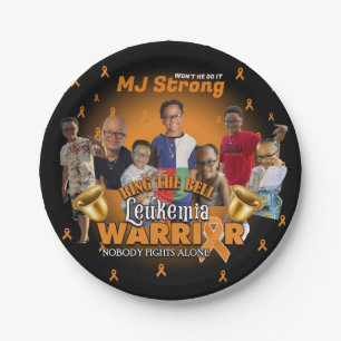 Leukaemia Survivor Celebration Plates Bell Ringing