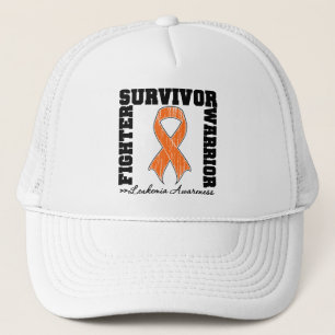 Leukaemia Survivor Fighter Warrior Trucker Hat