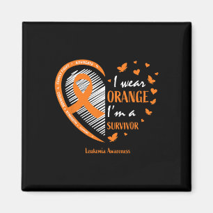 Leukaemia Survivor Gifts Women Men Kids Mum Sister Magnet