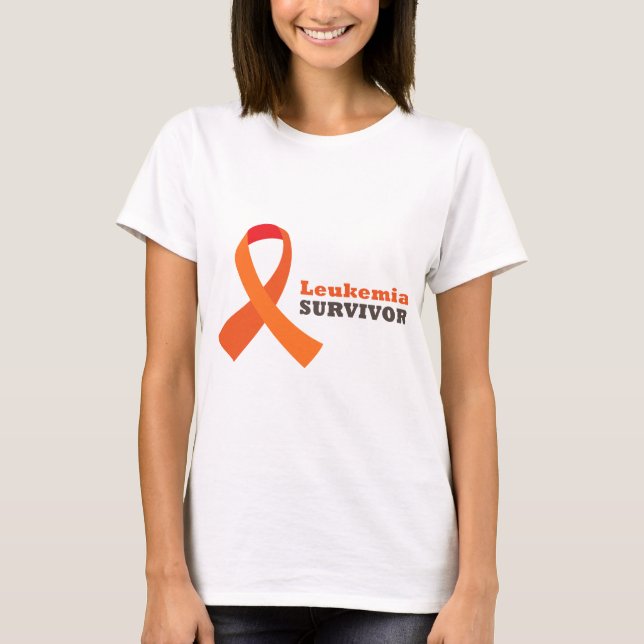 Leukaemia Survivor T-Shirt (Front)