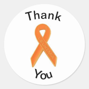 Leukaemia Thank you Sticker