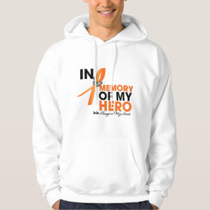 Leukaemia Tribute In Memory of My Hero.png Hoodie
