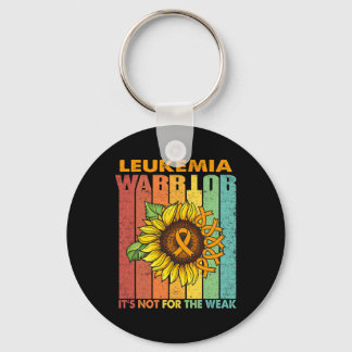 Leukaemia Warrior It's Not For The Weak  Key Ring