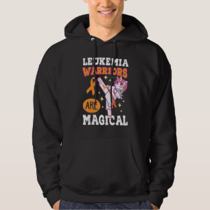 Leukaemia Warriors Are Magical Taekwondo Unicorn K Hoodie