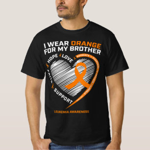 Leukemia Awareness Brother Gifts Kids Leukemia Awa T-Shirt