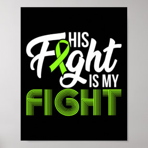 Leukemia Awareness His Fight Is My Fight Support 1 Poster