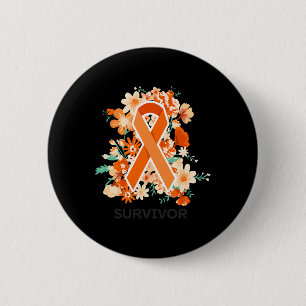 Leukemia Awareness Products Blood Cancer Leukemia  6 Cm Round Badge