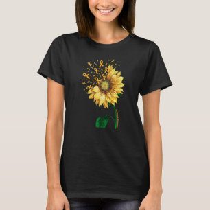 LEUKEMIA Awareness Sunflower T-Shirt