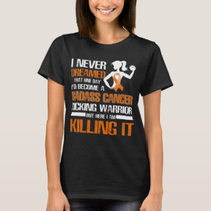 leukemia kicking warrior T-Shirt