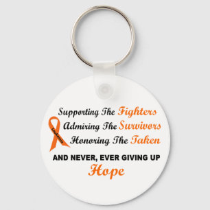 LEUKEMIA Supporting Admiring Honouring 1 Key Ring