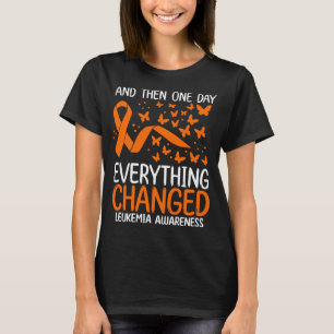 Leukemia Warrior Ribbon Fighter Leukemia Awareness T-Shirt