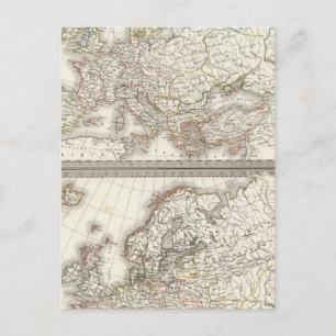 L'Europe 800, 1500 Postcard