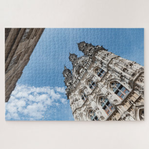 Leuven Belgium   The iconic Town Hall (Stadhuis) Jigsaw Puzzle