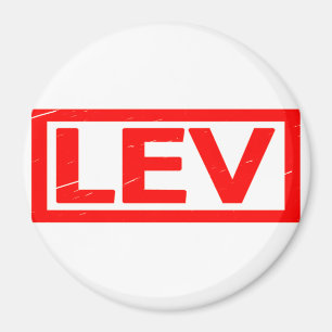 Lev Stamp Magnet