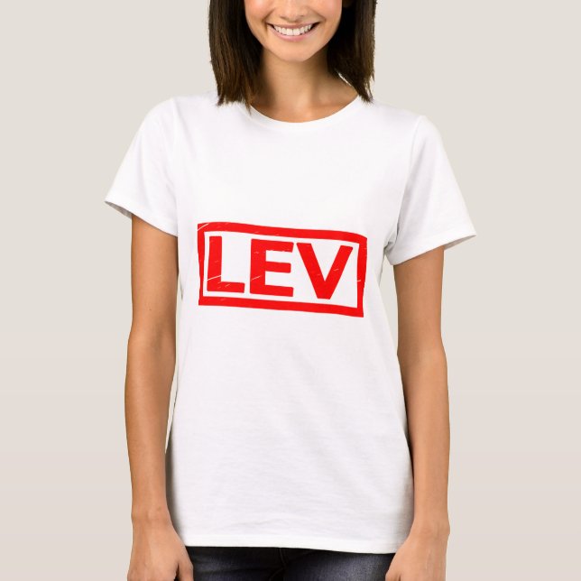 Lev Stamp T-Shirt (Front)