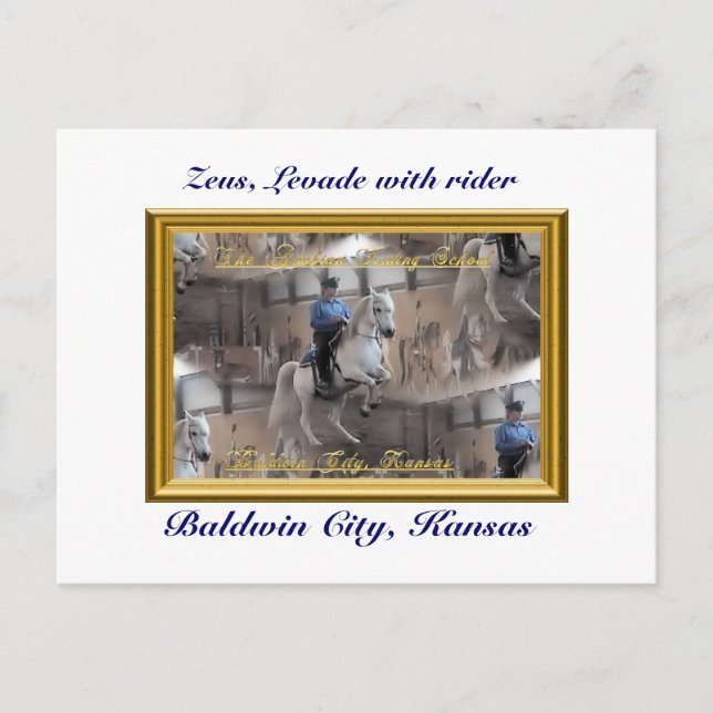 Levade postcard (Front)