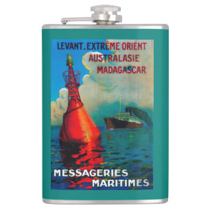Levant Extreme Orient Vintage PosterEurope Hip Flask