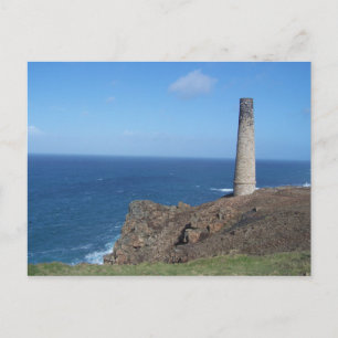 Levant Mine Cornwall Postcard