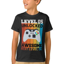 Level 05 Unlocked Birthday T-Shirt