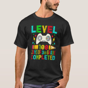 Level 100 Days 3rd Grade Completed Primary School  T-Shirt