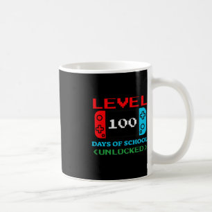 Level 100 Days Of School Unlocked 3 Coffee Mug