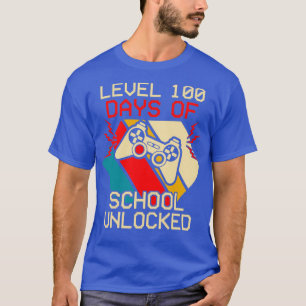 Level 100 Days of School Unlocked 8 T-Shirt