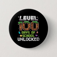 Level 100 Days Of School Unlocked Gamer Boy Kids 1