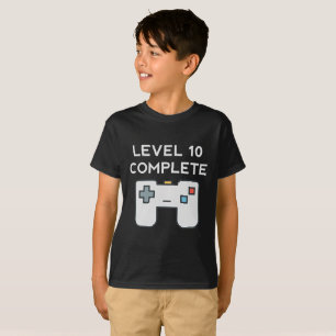 Level 10 Complete 10th Birthday T-Shirt