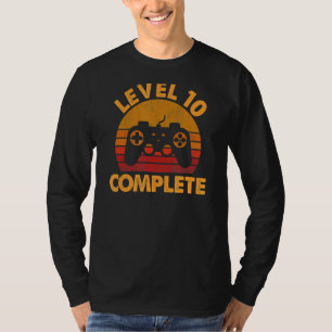 Level 10 Complete Vintage Celebrate 10th Wedding T-Shirt