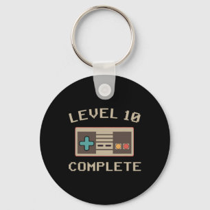 Level 10 Complete Vintage Tee Celebrate 10 Years W Key Ring