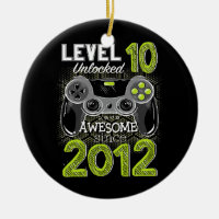 Level 10 Unlocked Awesome Since 2012 Video Gamer
