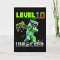 Level 10 Unlocked - Birthday Boy Pixel Gamer 10th 
