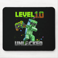 Level 10 Unlocked - Birthday Boy Pixel Gamer 10th 