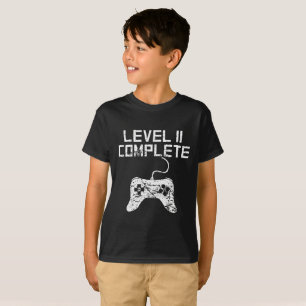 Level 11 Complete 11th Birthday T-Shirt
