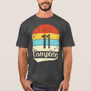 Level 11 Complete 11th Wedding Anniversary Gift Hi T-Shirt