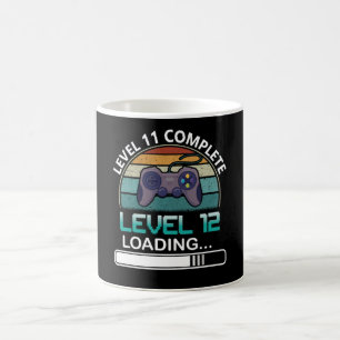 Level 11 Complete Level 12   Birthday Video Game Coffee Mug