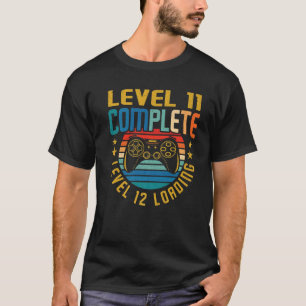Level 11 Complete Level 12 Loading 11Th Birthday V T-Shirt