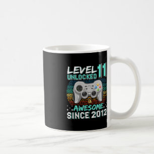 Level 11 Unlocked Awesome 2012 Video Game 11th Bir Coffee Mug