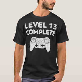Level 13 Complete 13th Wedding Anniversary Gift T-Shirt