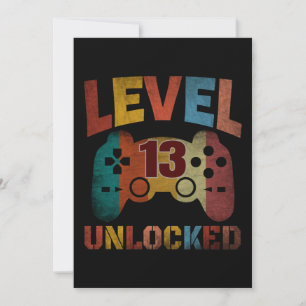 LEVEL 13 UNLOCKED INVITATION