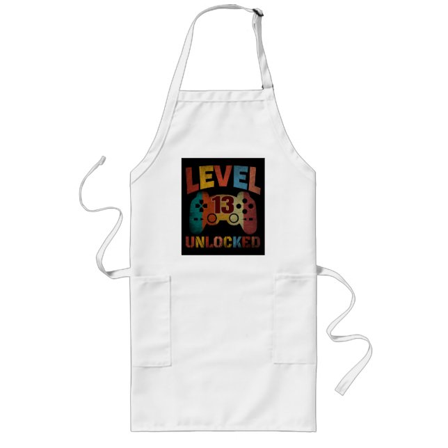 LEVEL 13 UNLOCKED LONG APRON (Front)