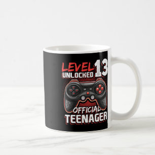 Level 13 Unlocked Official Teenager Video Game 13t Coffee Mug