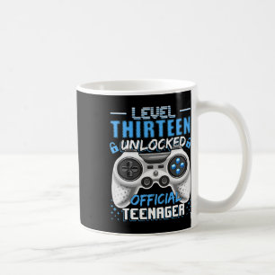 Level 13 Unlocked Official Teenager Video Game 13t Coffee Mug