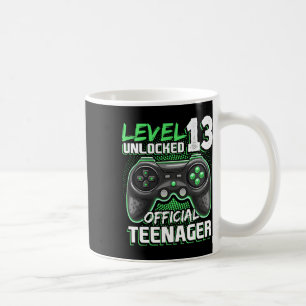 Level 13 Unlocked Official Teenager Video Game 13t Coffee Mug