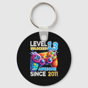 Level 13 Unlocked Video Game 13th Birthday  Key Ring