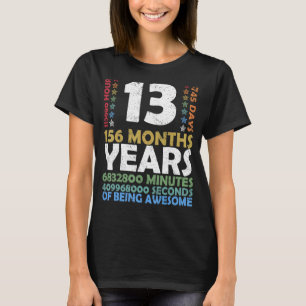 Level 13 Unlocked Video Game 13th Birthday Party R T-Shirt