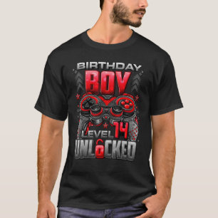 Level 14 Unlocked Awesome Since 2008 14th Birthday T-Shirt