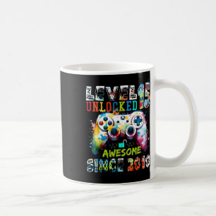 Level 15 Unlocked Awesome Since 2010 15th Birthday Coffee Mug