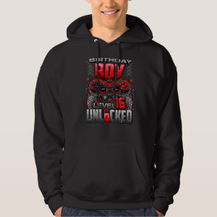 Level 16 Unlocked Awesome Since 2006 16th Birthday Hoodie